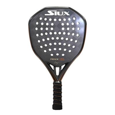Pala de Pádel Siux Fenix Pro 5 Black 2025 Leo Augsburger
