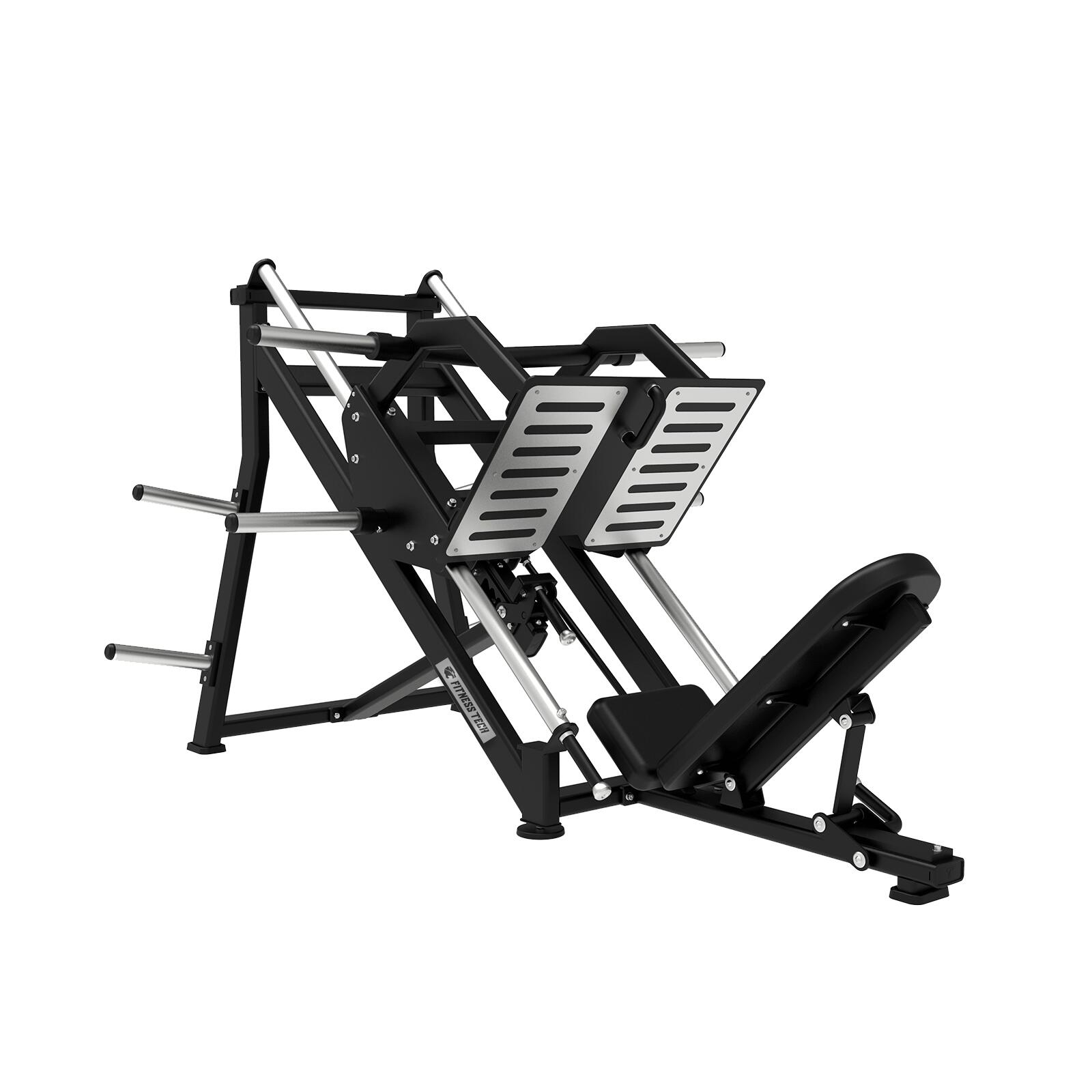 FITNESS TECH Prensa de Pernas 45 Graus Fitness Tech Alta Resistência - Preto