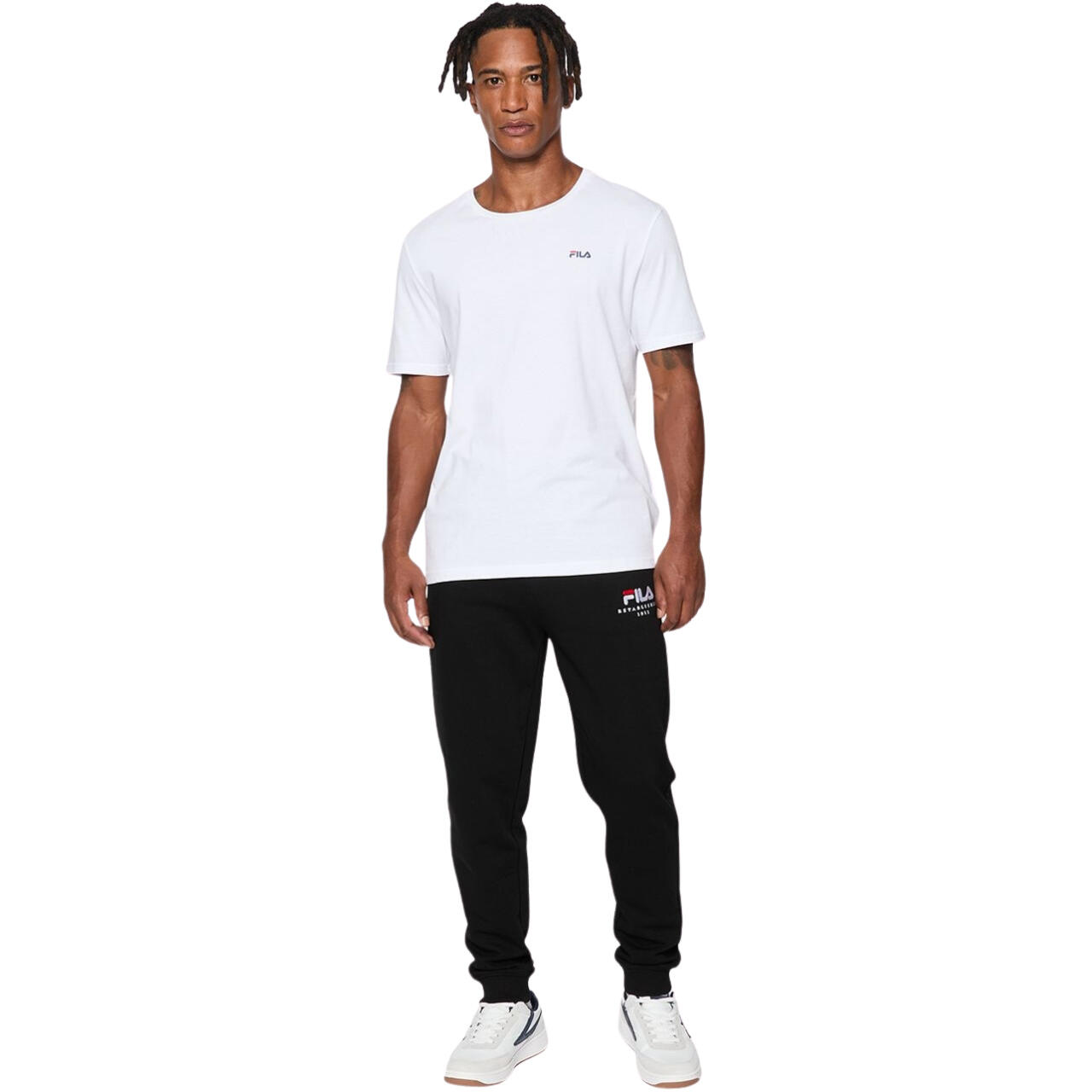 Fila Bovrup joggingbroek voor heren, 80% katoen 20% polyester 5/6