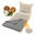 Ensemble de tapis d'acupression – 5 670 pointes avec coussin et sac de transport