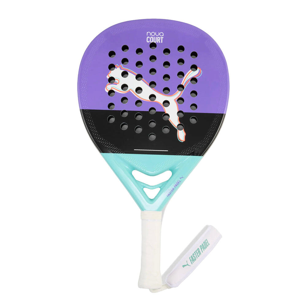Paddle Racket Puma Nova Court Purpura Turquesa BLACK