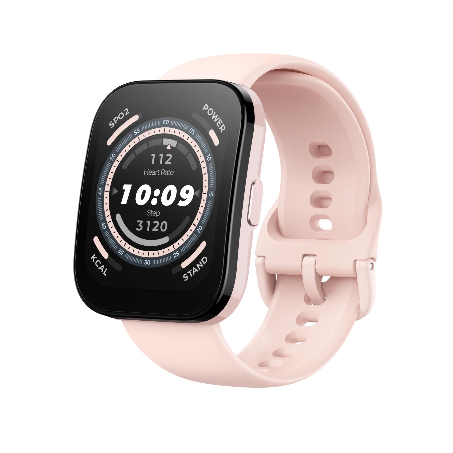 Amazfit Bip Pastel Pink, 46mm Smart Watch with GPS,A Huge Choice - Main Image