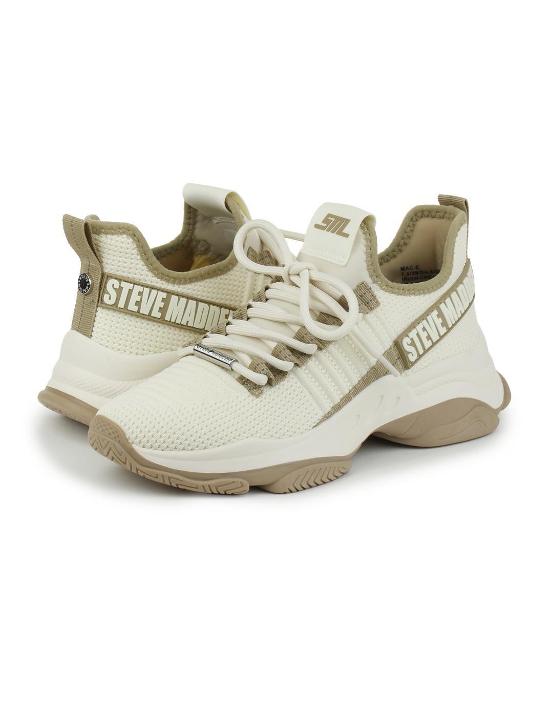 Zapatillas para Mujer Steve madden Mac-e irish cream Beige 3/6