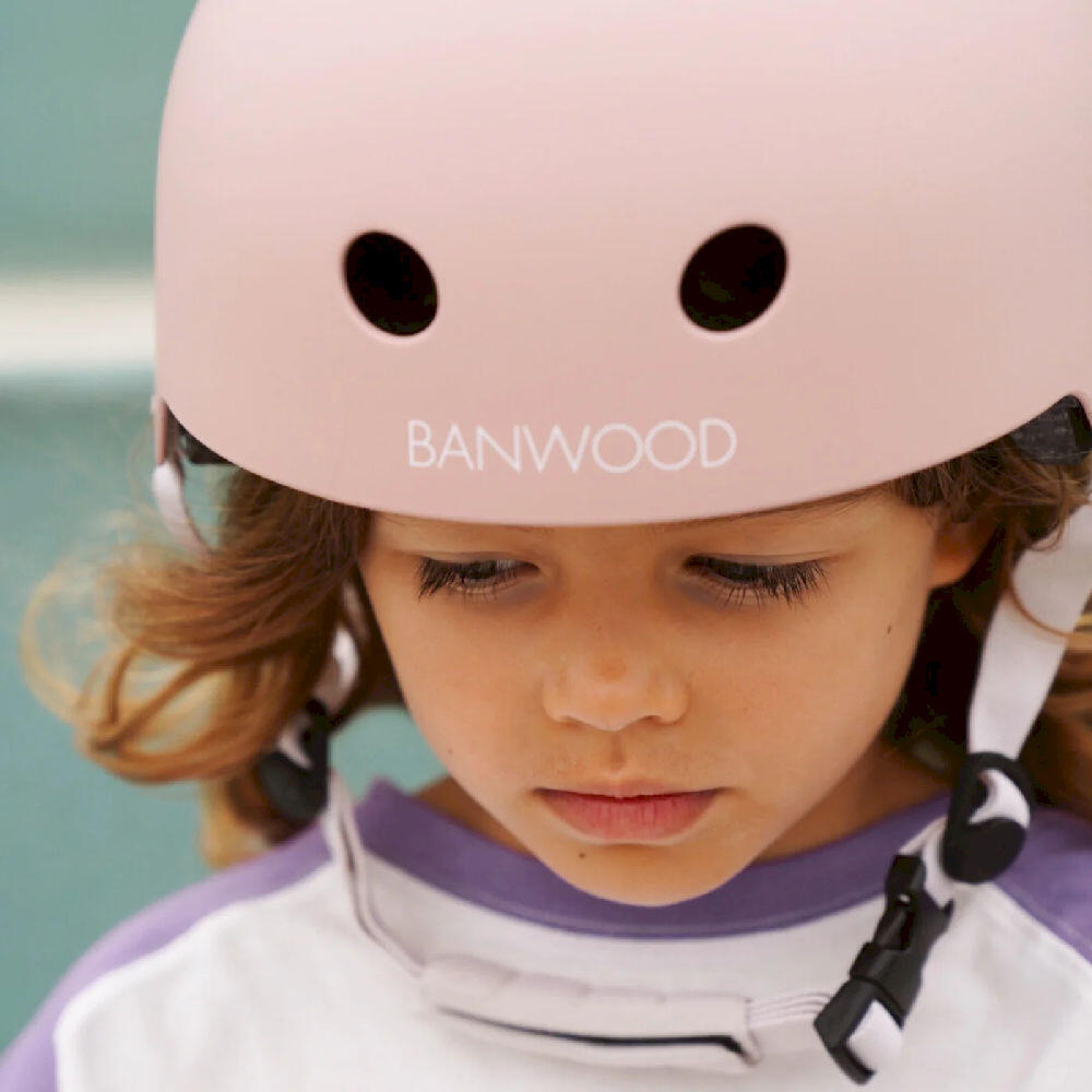 ECO Casque ROSE DÉPALÉ Abs Casque Enfant 3-7 Ans Protection 3/3