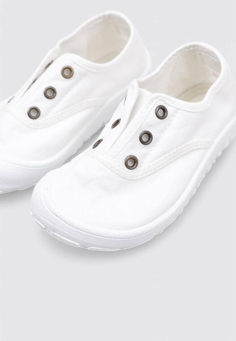 BAREFOOT Baskets Enfants Victoria BOSCO BAREFOOT INGLÉS Blan 3/5