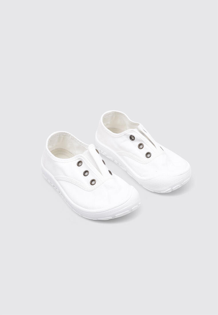 BAREFOOT Baskets Enfants Victoria BOSCO BAREFOOT INGLÉS Blan 2/5