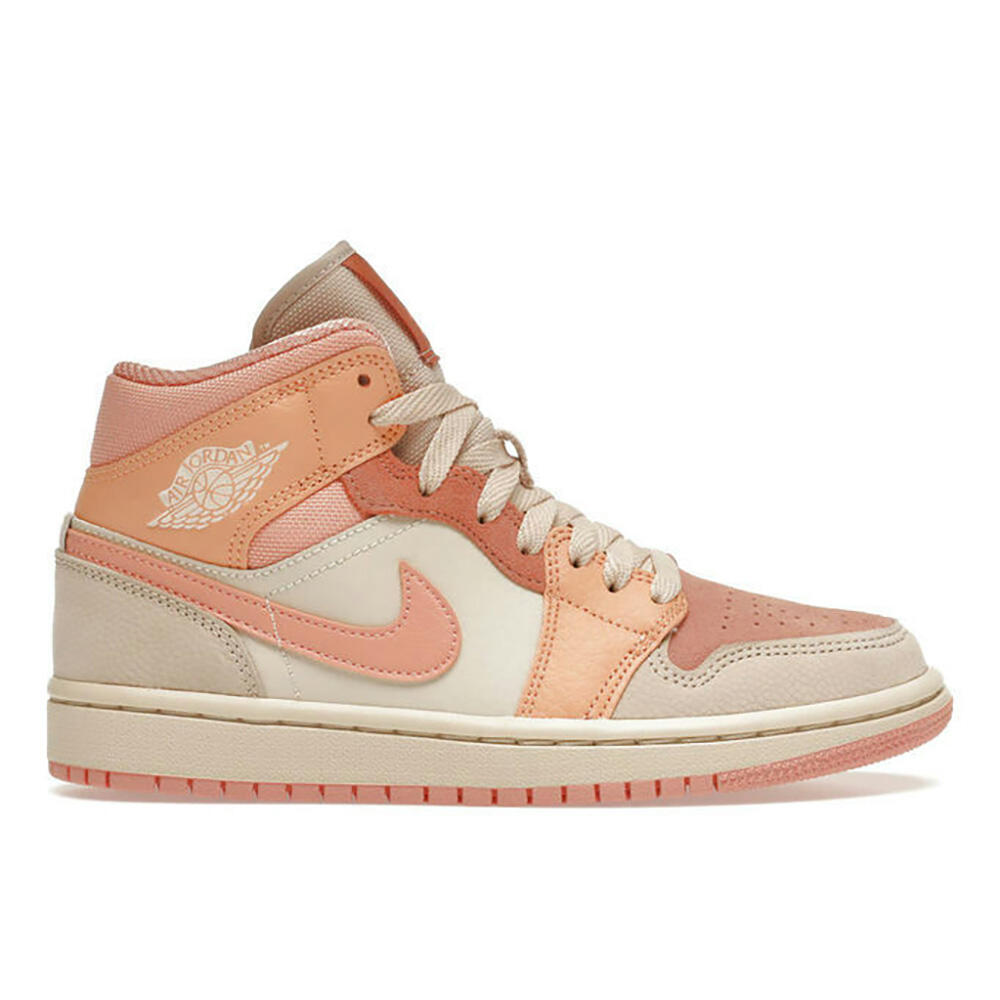 Jordan - Air Jordan 1 Mid Apricot Orange - Baskets - Orange - 38 S - Decathlon