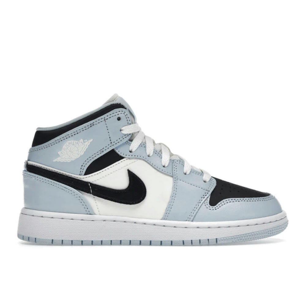 Jordan - Air Jordan 1 Mid Ice Blue - Baskets - Bleu - 36,5 - Decathlon