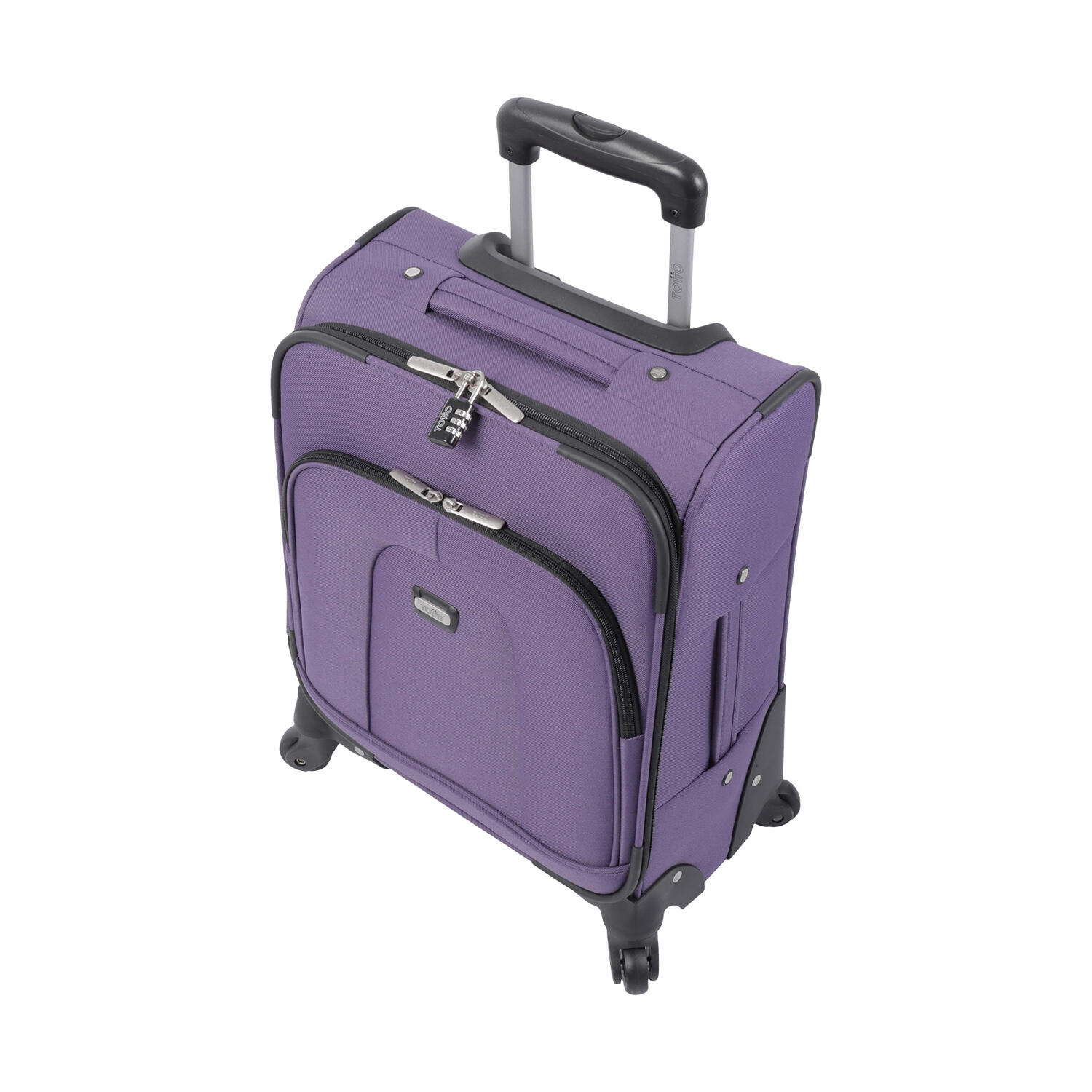 Totto Maleta de cabina Andromeda Morado Poliéster 40 x 55 x 20 cm 4/5