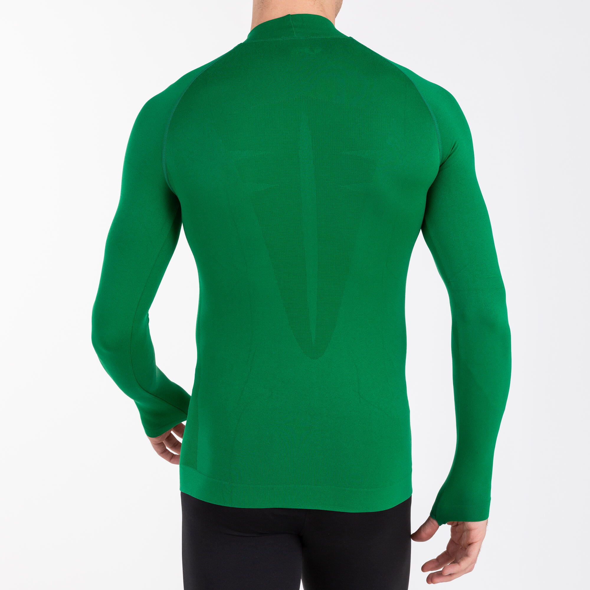 T-Shirt Manga Comprida Fitness Adulto Joma Brama Classic Verde 3/5