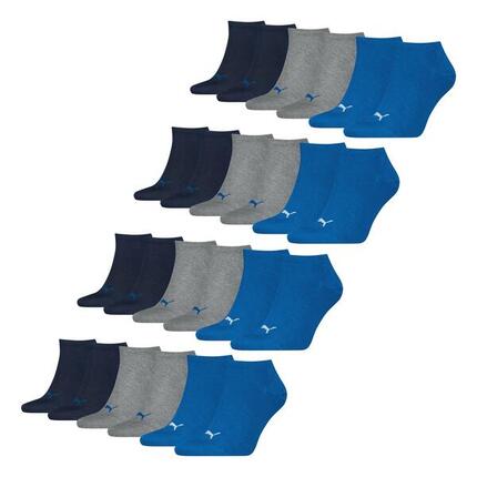 Sneaker Socken 12 Paar weich komfortabel Herren Damen Unisex - Soft Cotton