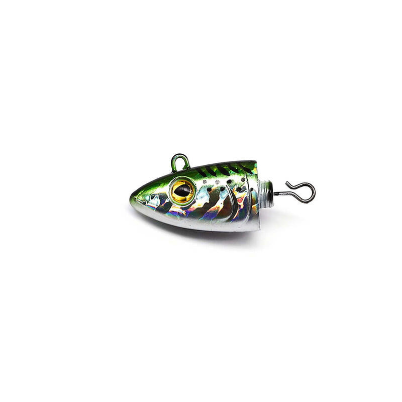 Cabeza Real Fish Vinilo Pesca Jigging Spinning JLC  70 g Caballa #1 1/2