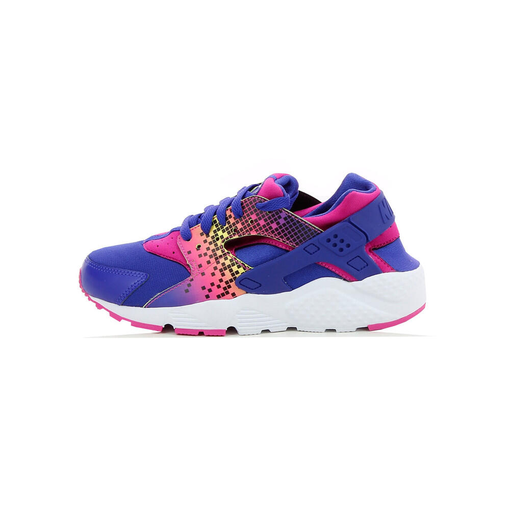Nike - Basket Nike Huarache Run Print Junior - Baskets - Violet - 38 - Decathlon