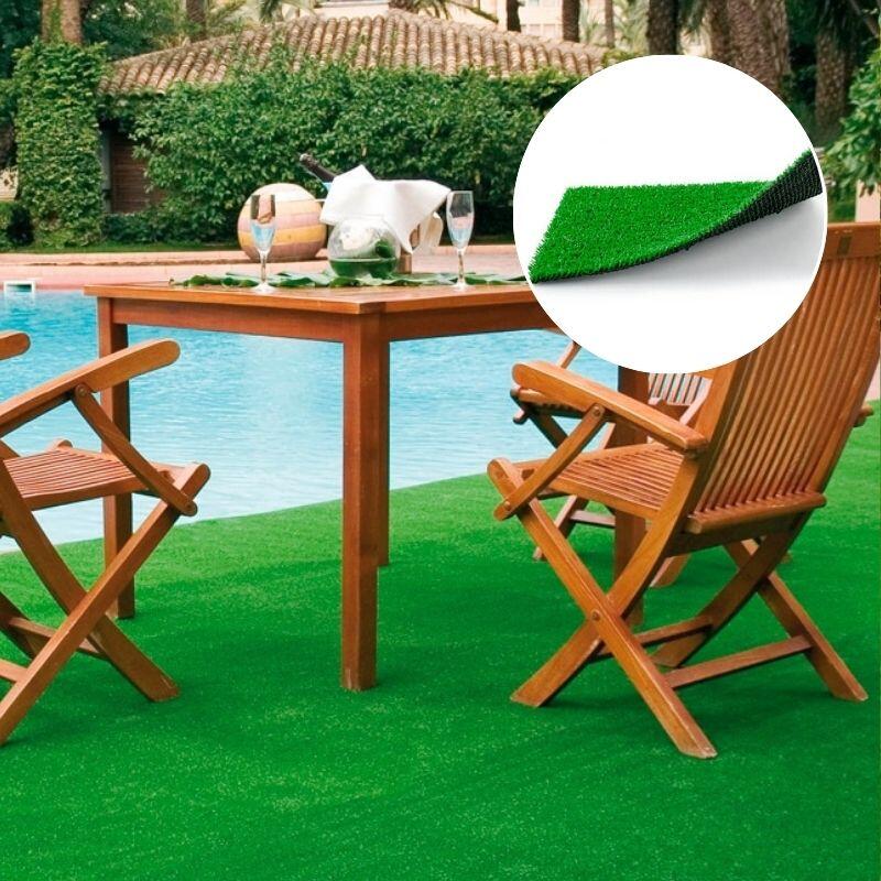 Grama Capricho verde 8mm / Corte 1X1 (1M2) 3/5