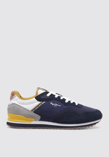 Zapatillas Deportivas Hombre Pepe Jeans LONDON MUSE M Azul