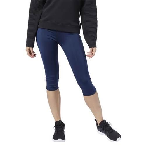 Spodnie treningowe damskie Reebok Wor PP Capri 3/3
