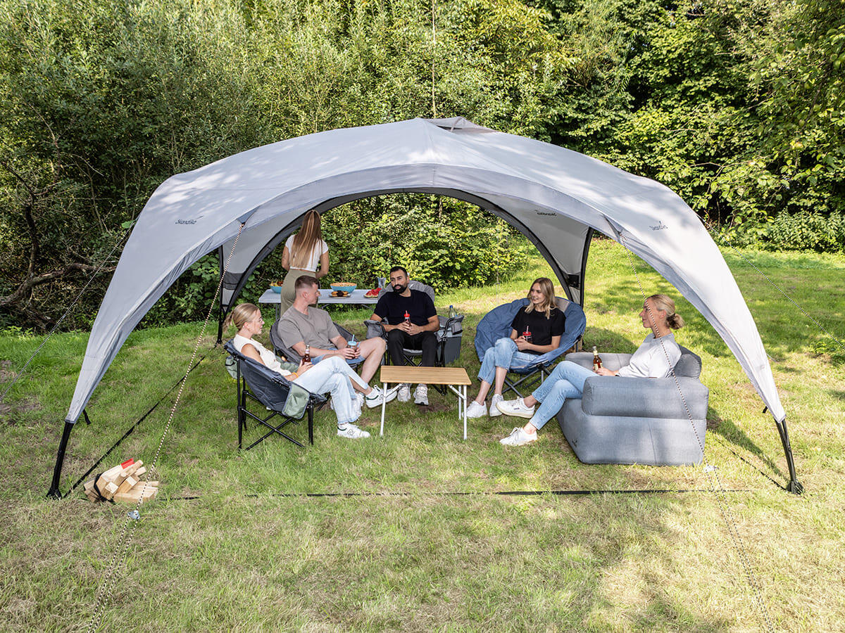 Gebraucht - Pavillon - Event Shelter Ascot 350 - Gartenpavillon - SEHR GUT 4/8