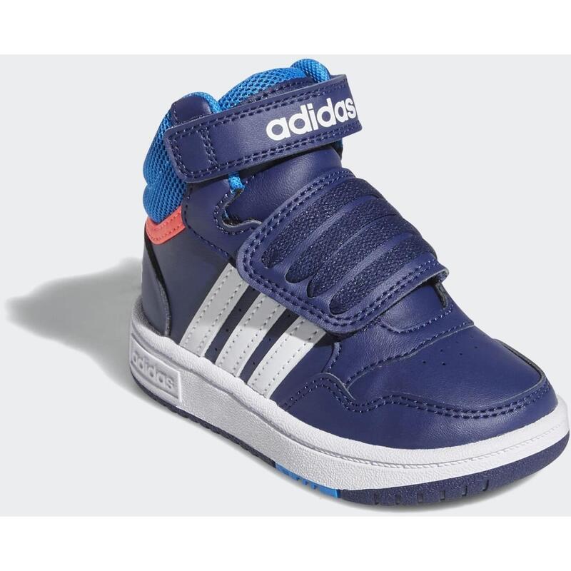 Baskets adidas Hoops Mid 3.0 Sneakers, Bleu, Enfants
