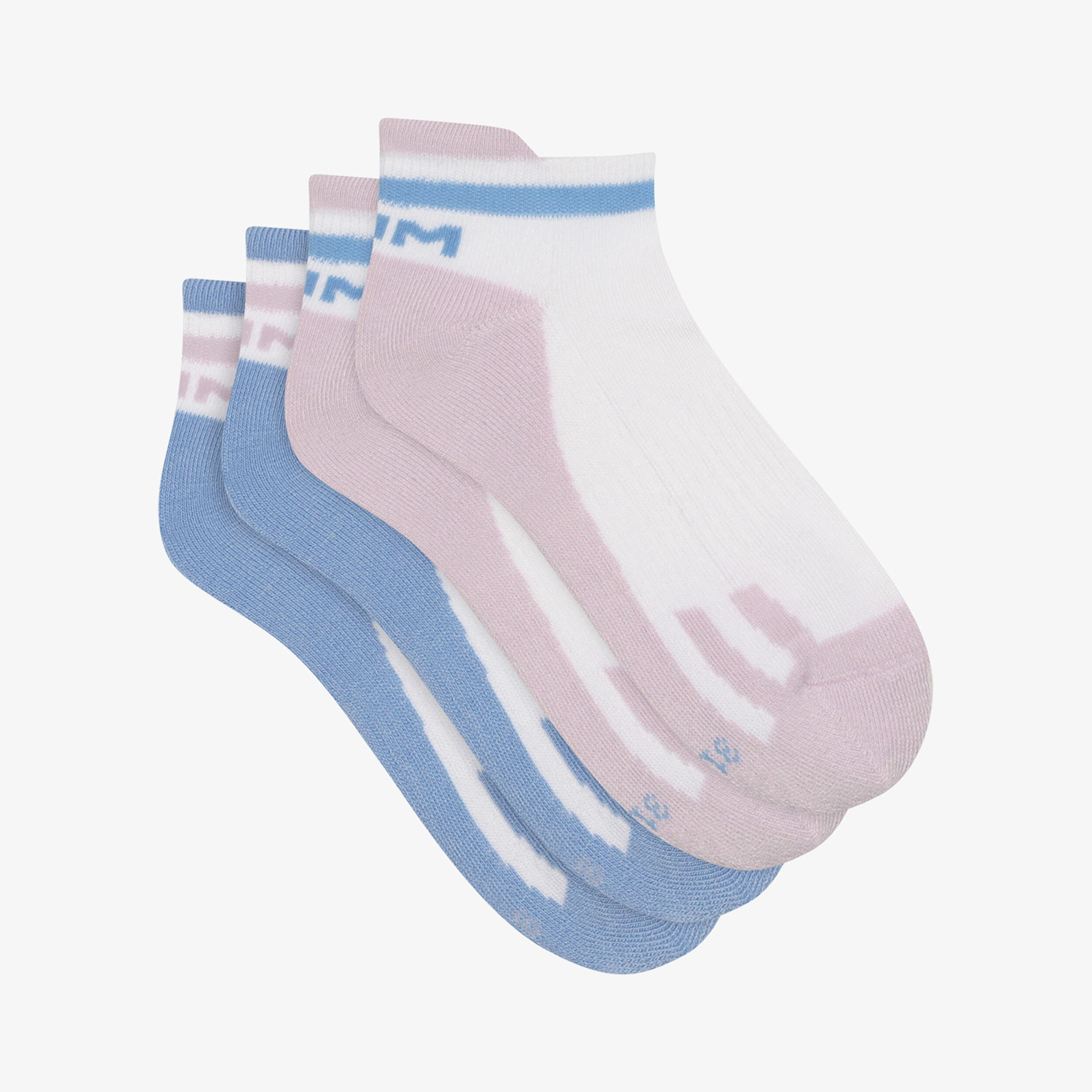 Lot de 2 paires de socquettes courtes Enfants Dim Sport 3/3