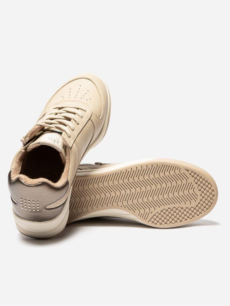 Baskets zippées Femme - CLAUZIP Beige 4/7