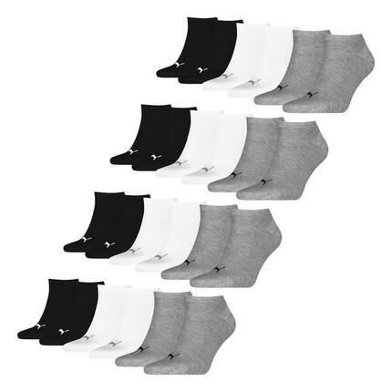 Sneaker Socken 12 Paar weich komfortabel Herren Damen Unisex - Soft Cotton