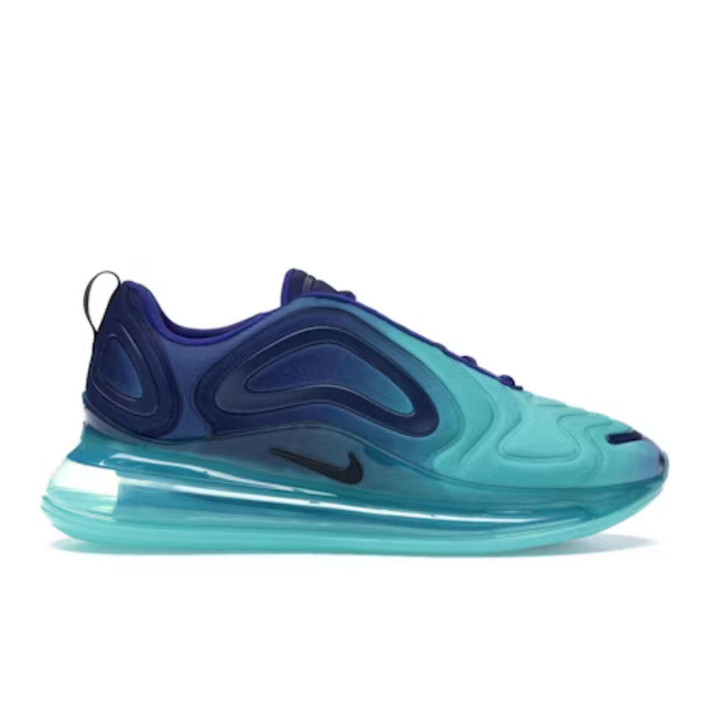 Nike - Nike Air Max 720 Midnight Marine Volt - Baskets - Jaune - 37,5 - Decathlon