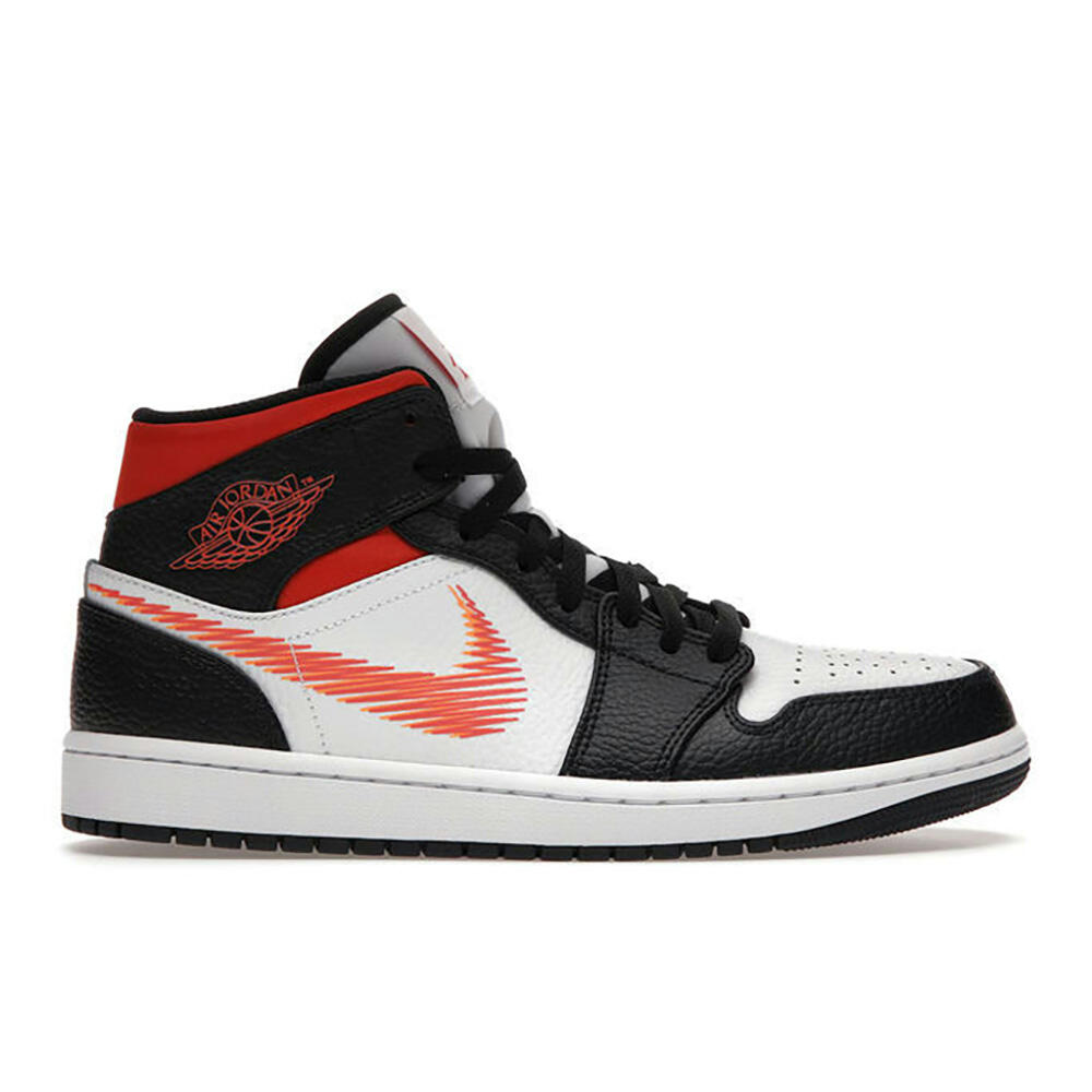 Jordan - Air Jordan 1 Mid Zig Zag Swoosh - Baskets - Noir - 40 - Decathlon