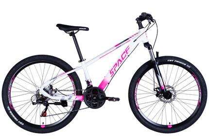 Fahrrad Mercury Aluminium, 26″, 145–170 cm, 21 Gänge, Weiß/Rosa
