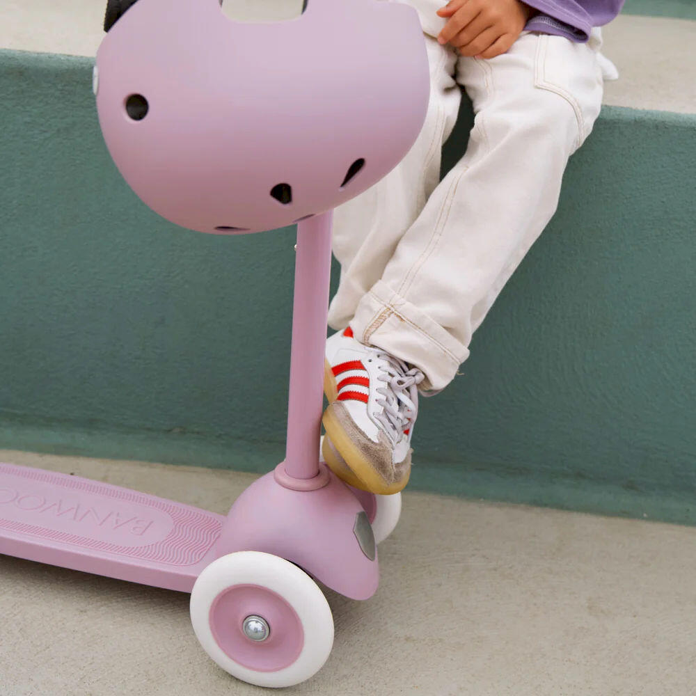 ECO HELM LAVENDEL FIETSACCESSOIRES 3-7 JAAR BESCHERMING 4/5