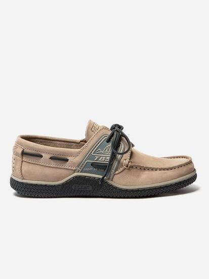 Chaussures bateau homme GLOBEK Loutre / Nuit.