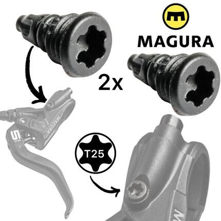 Magura EBT-Schrauben mit O-Ring Verschlussschraube f.Ausgleichsbeh.,VE=2