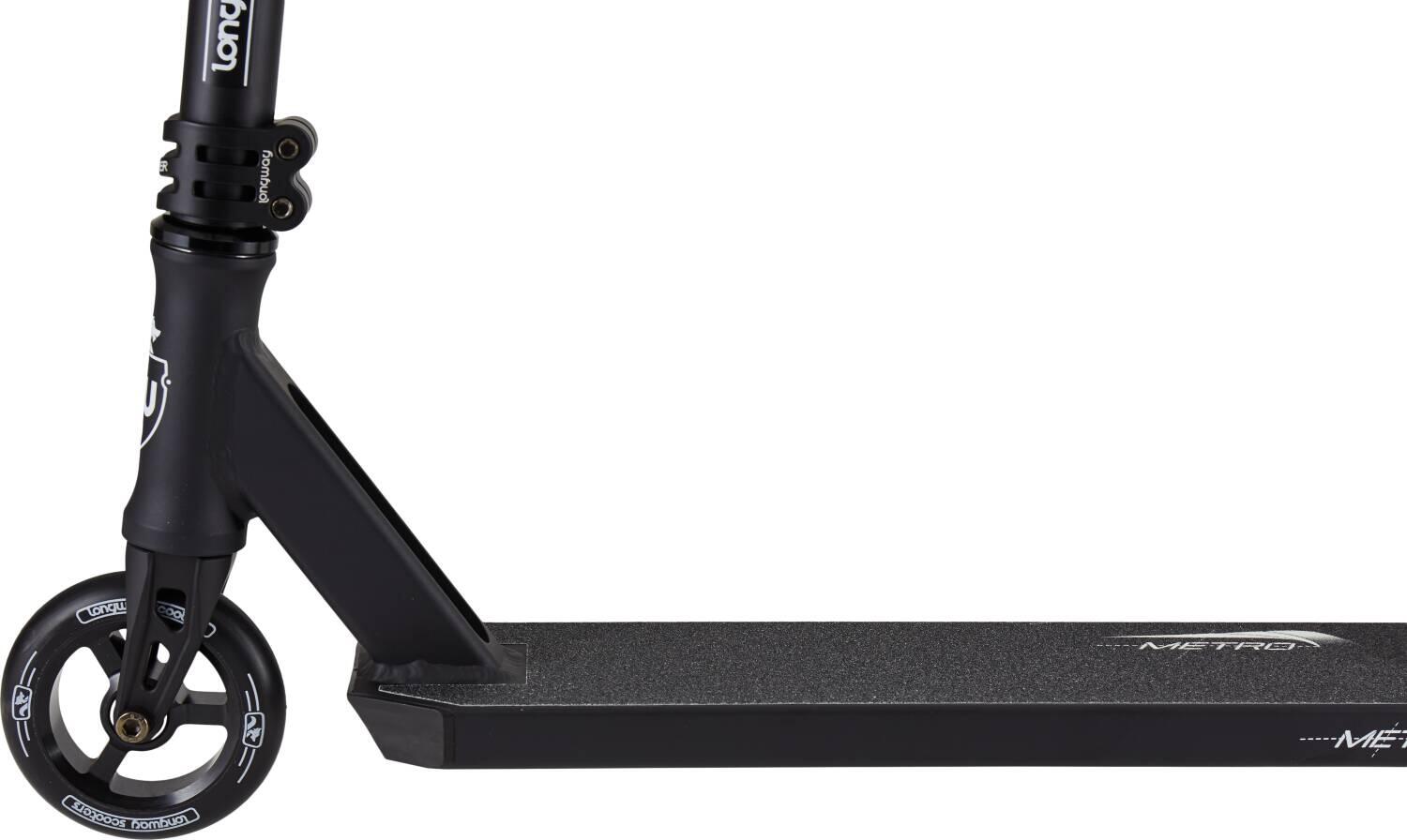 Longway Metro 2K19 Stunt-Scooter H=79cm Schwarz + Fantic26 Griptape 3/6