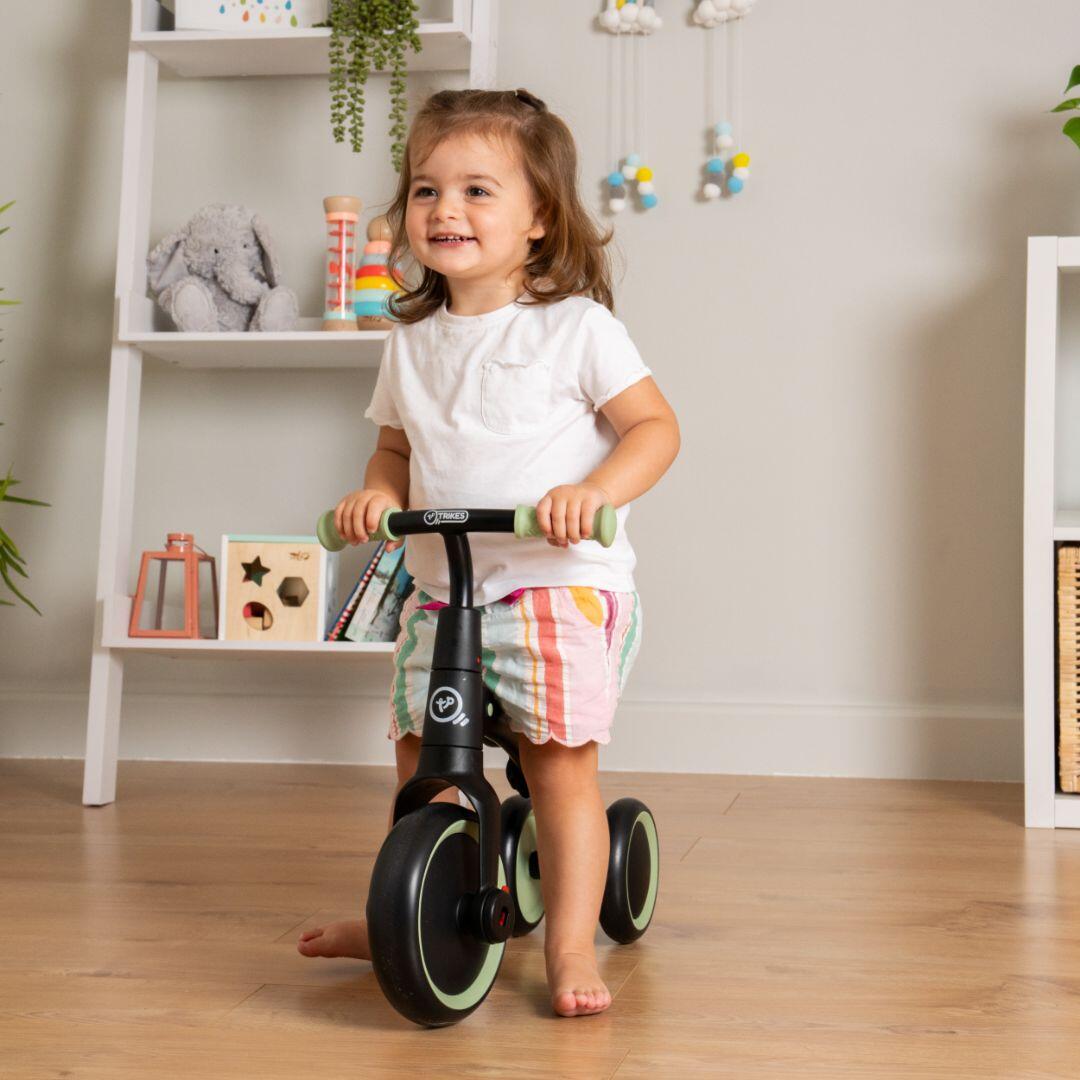 Draisienne et tricycle enfant 2-en-1 Forest - Mookie - Vert 2/5