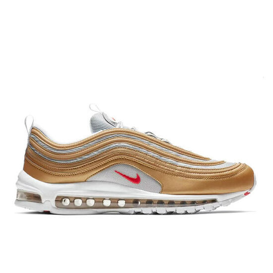 Nike Air Max 97 Metallic Gold University Red