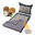 Ensemble de tapis d'acupression – 5 670 pointes avec coussin et sac de transport
