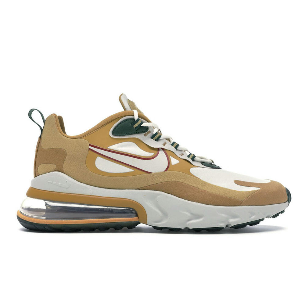 Nike - Nike Air Max 270 React Reggae - Baskets - Marron - 40 - Decathlon