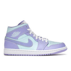 Air Jordan 1 Mid Purple Aqua