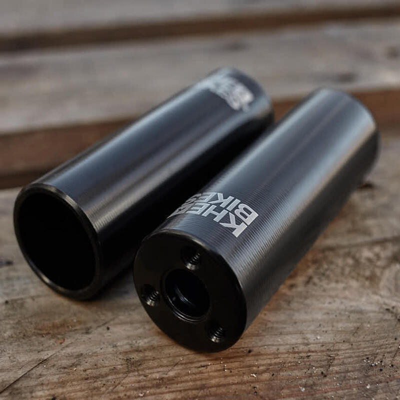 BMX PEGS PRO CNC ADULT NEGRU 10MM/14MM KHEBIKES