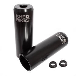 BMX PEGS PRO CNC ADULTE NOIR 10MM/14MM KHEBIKES