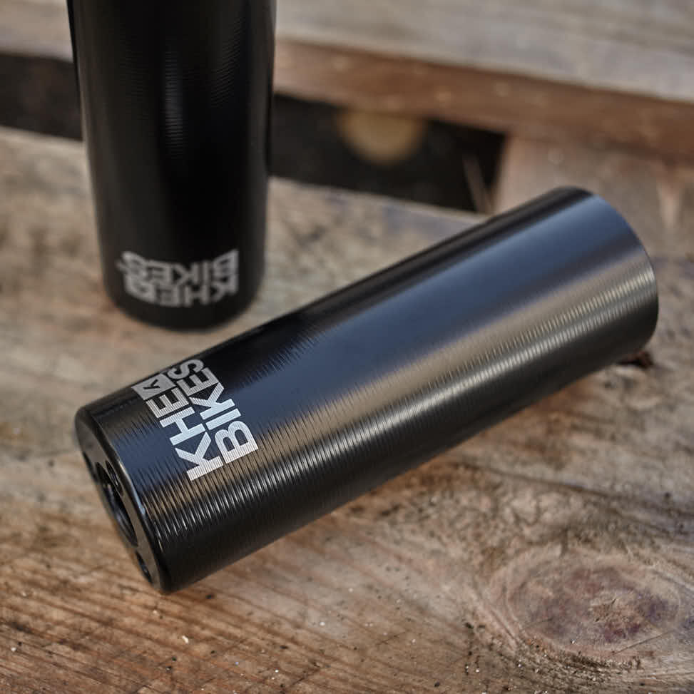 BMX PEGS PRO CNC VOLWASSEN ZWART 10MM/14MM KHEBIKES 4/5