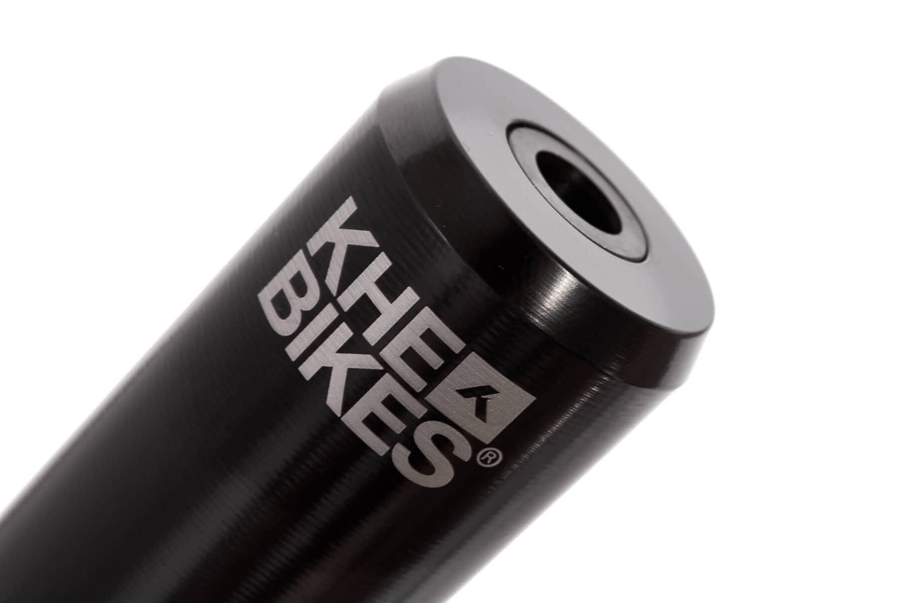 BMX PEGS PRO CNC VOLWASSEN ZWART 10MM/14MM KHEBIKES 2/5