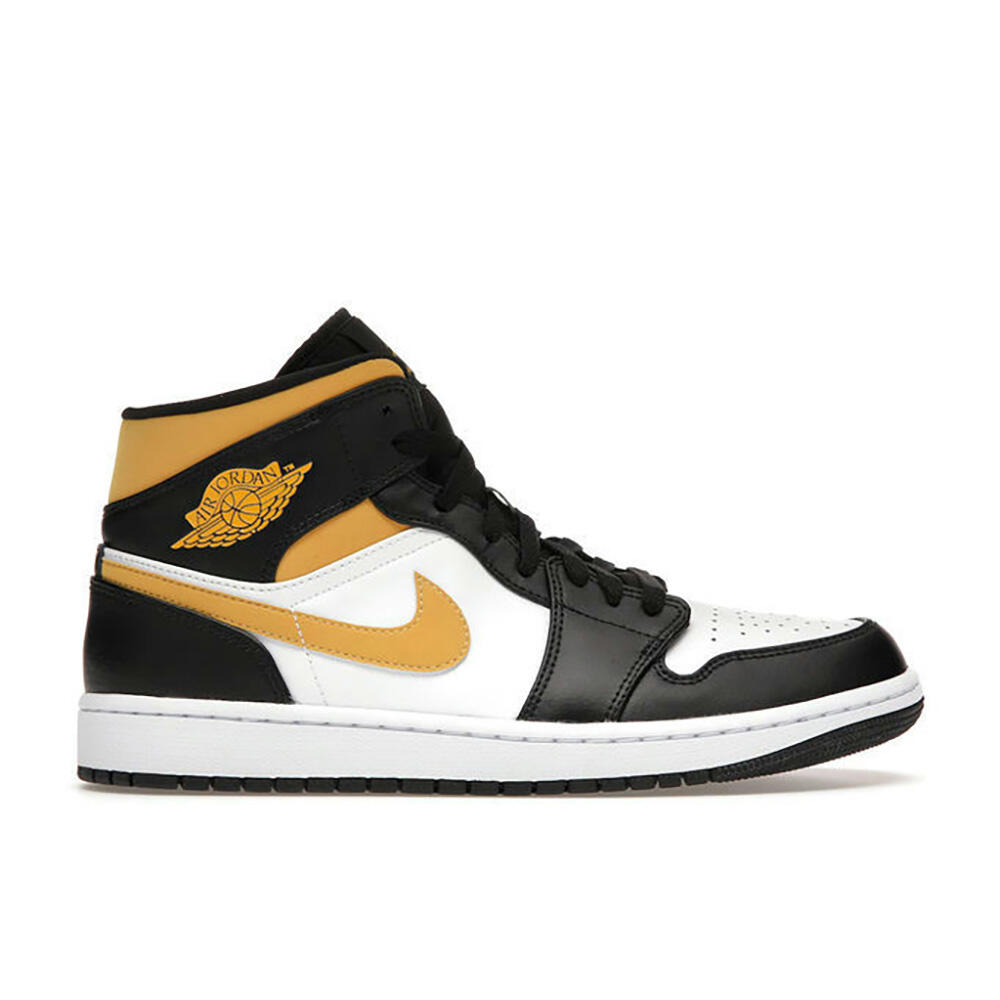 Jordan - Air Jordan 1 Mid White Pollen Black - Baskets - Noir - 40 - Decathlon