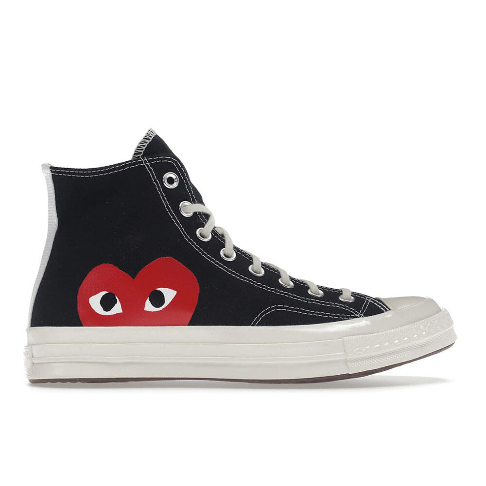 Converse Chuck Taylor All-Star 70s Hi Comme des Garçons PLAY Black 1/1