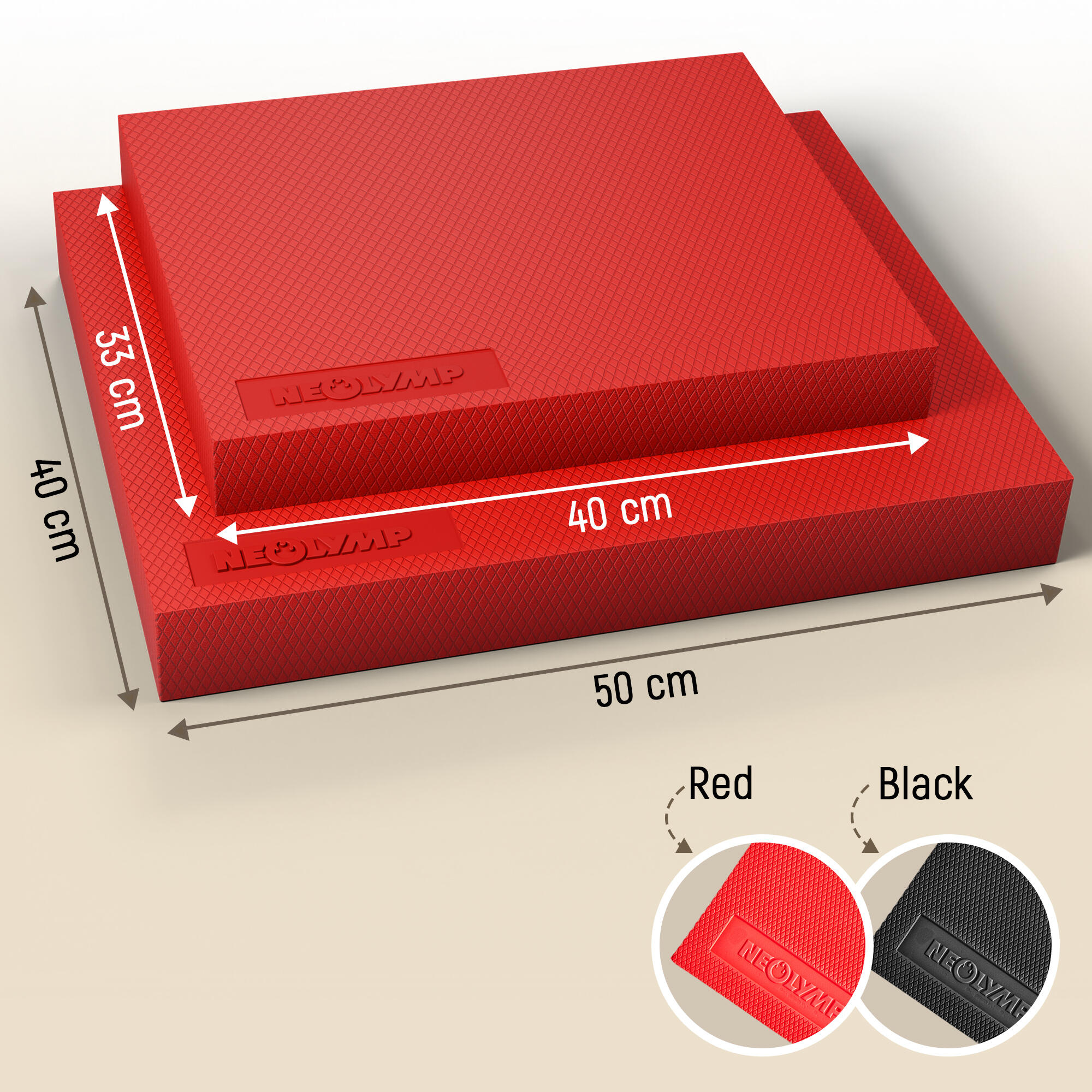 Balance Pad – Balancekissen ideal für Stabilitätstraining, Gleichgewichtstrainer 2/7