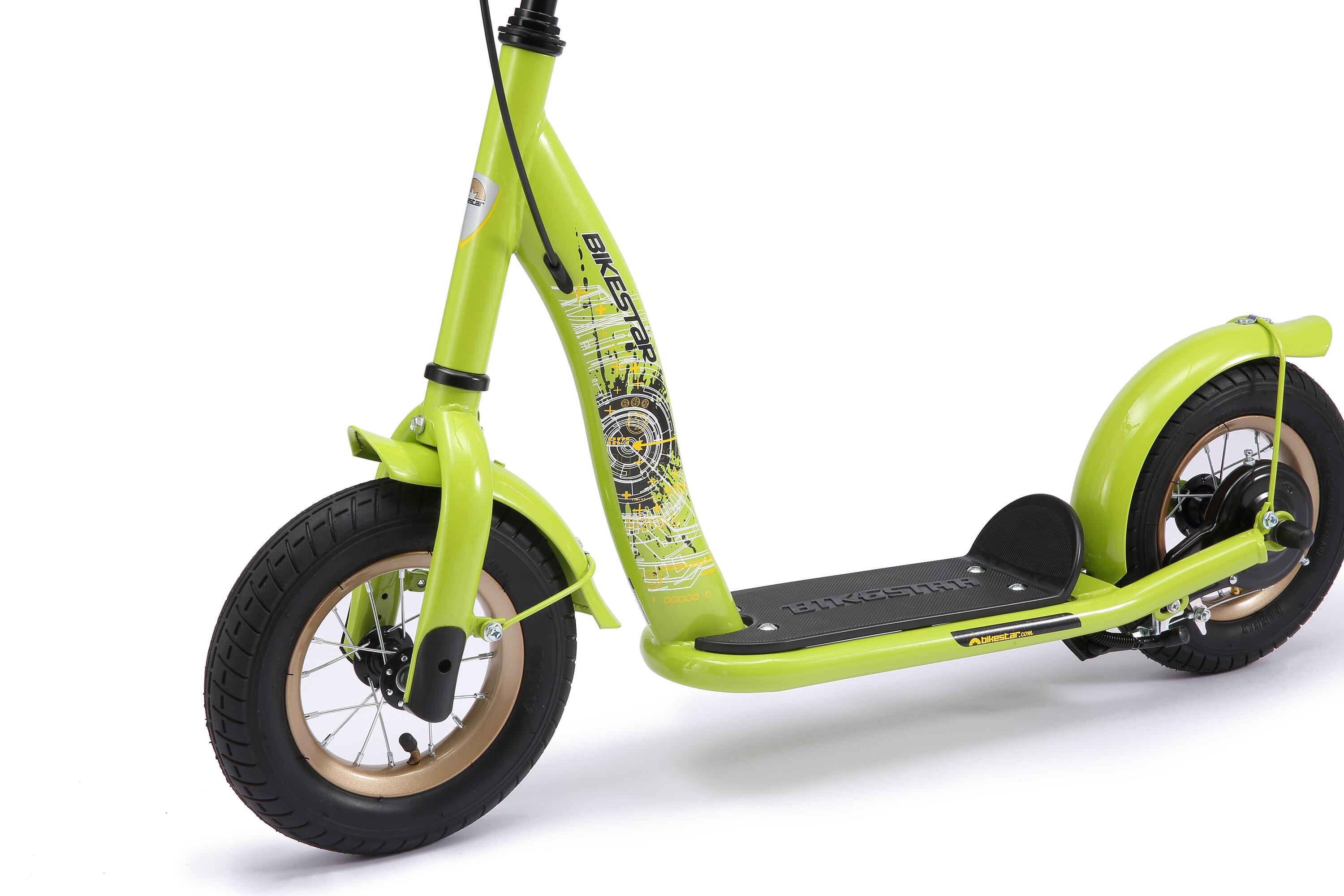 Monopattino con granruote 10", per bambini 5 anni, pneumatici ad aria, Classic 5/7