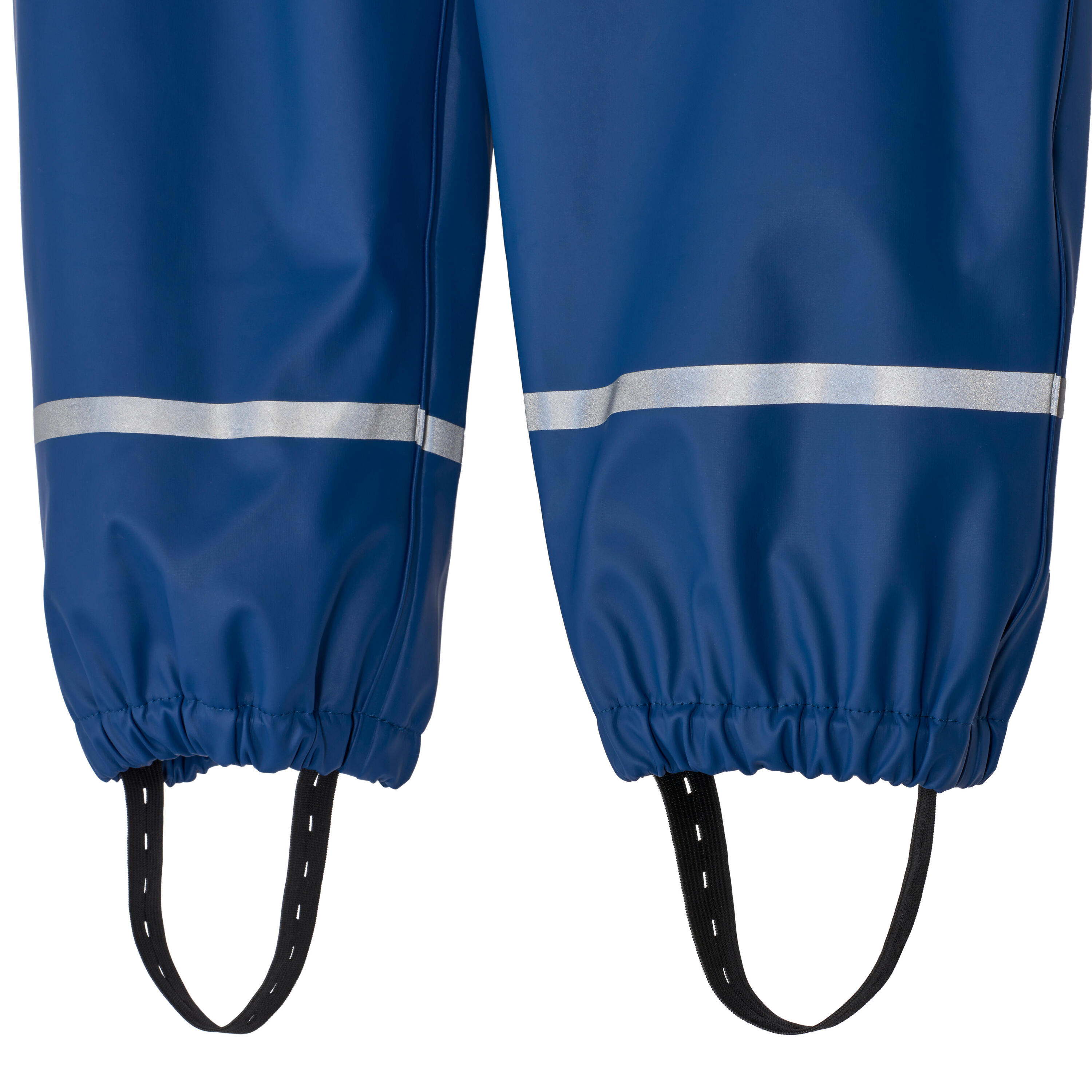 Spotty Otter Forest Ranger Waterproof PU Dungarees Navy 3/5
