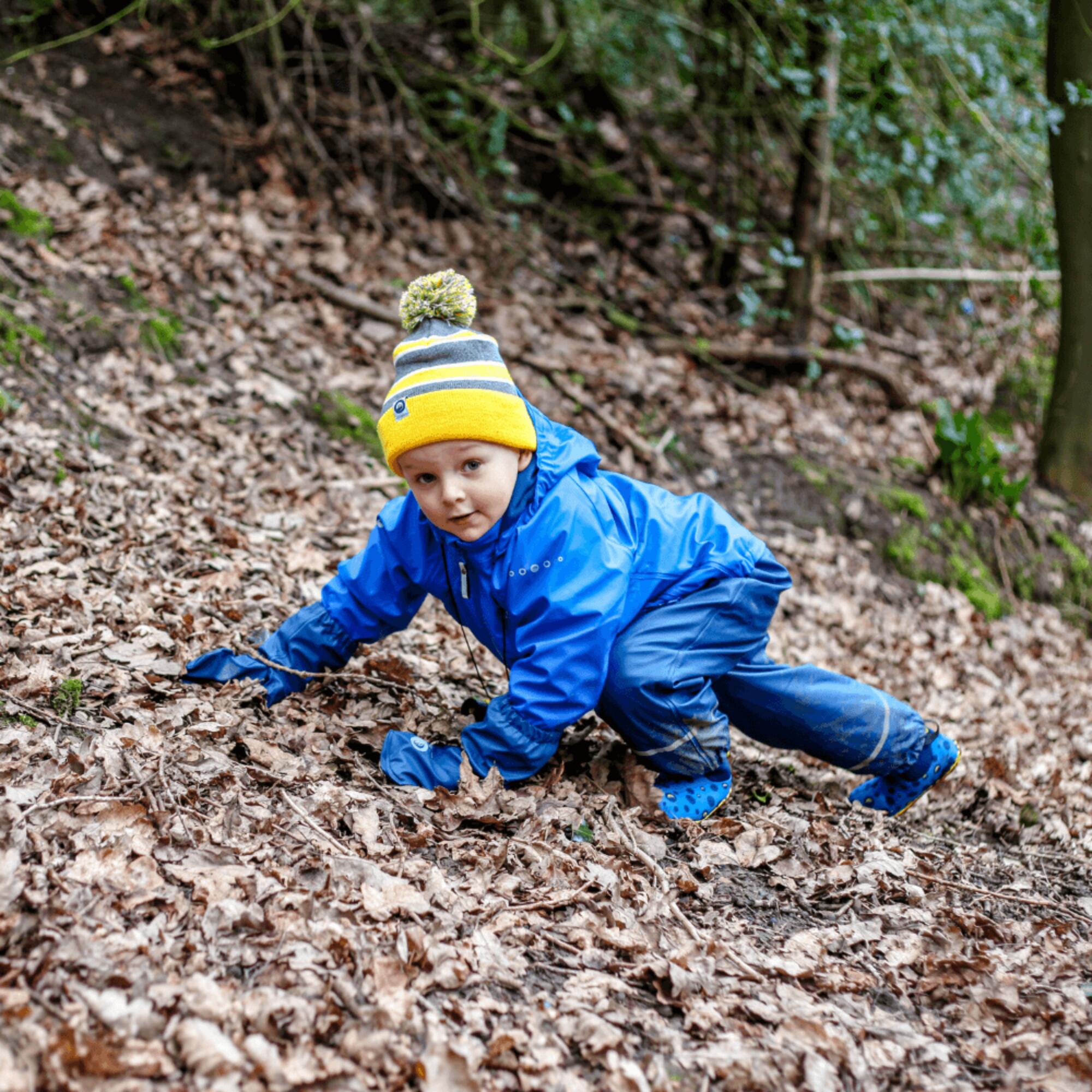 Forest Leader Insulated PU Jacket - Blue 7/7