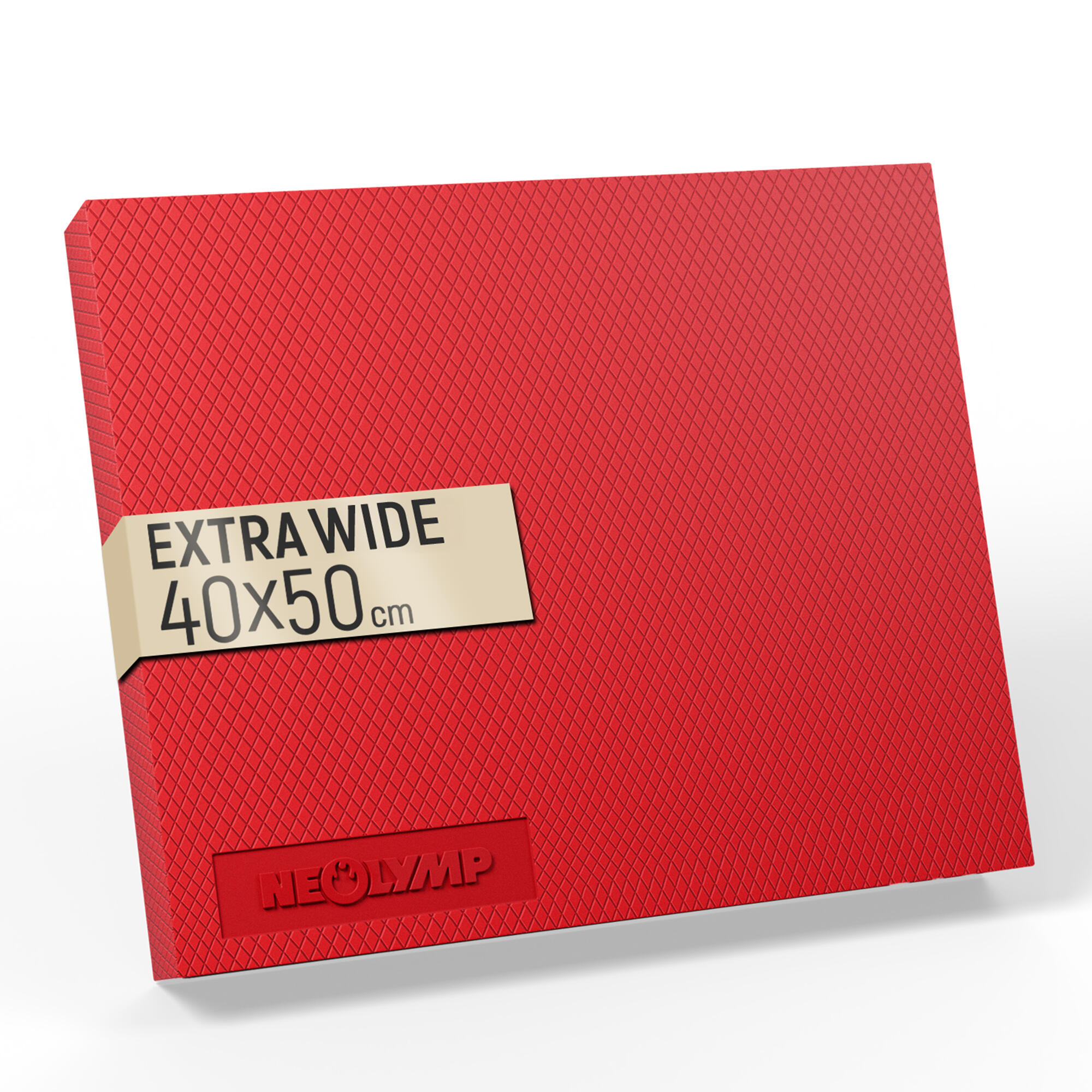 Neolymp - Balance Pad – Coussin D'Équilibre Idéal Pour Stabilité Et Proprioception - Plateau D'Équilibre - Rouge - Taille Unique - Decathlon
