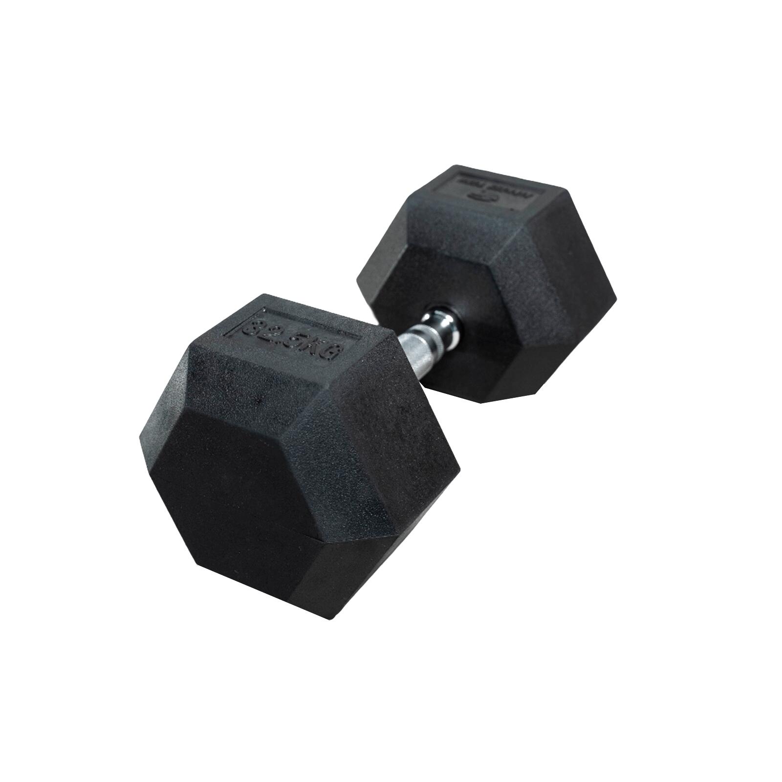 Haltères hexagonales 32,5kg Fitness Tech Set 2 Unités 2/8