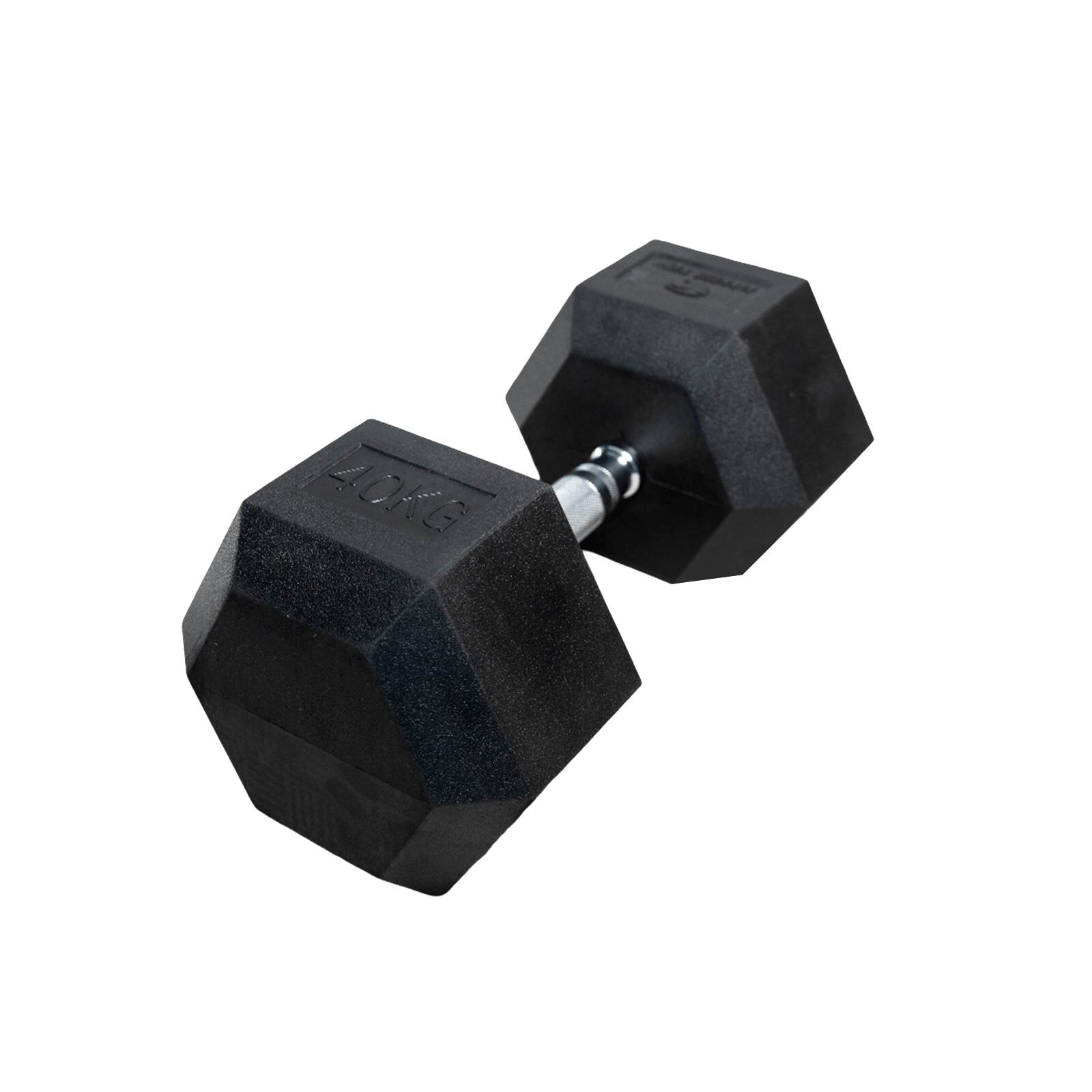 Haltères hexagonales 40kg Fitness Tech Set 2 Unités 2/8